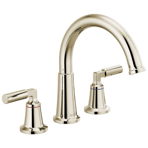 Delta T2748 Bowery Deck Mounted Roman Tub Filler - Walmart.com - Walmart.com