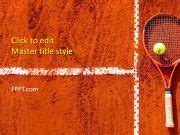 Free Tennis PowerPoint Template - Free PowerPoint Templates