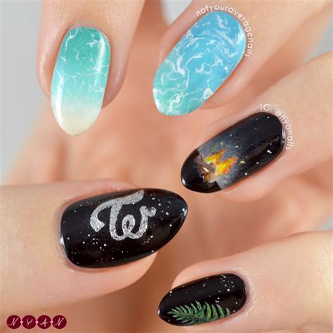 Twice Dance the Night Away | Manicura de uñas, Uñas de maquillaje, Uñas bonitas y faciles