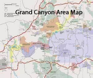 Grand Canyon East Map - GrandCanyon.com