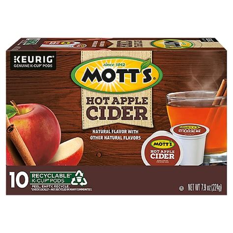 Mott's Hot Apple Cider, 10 count - ShopRite