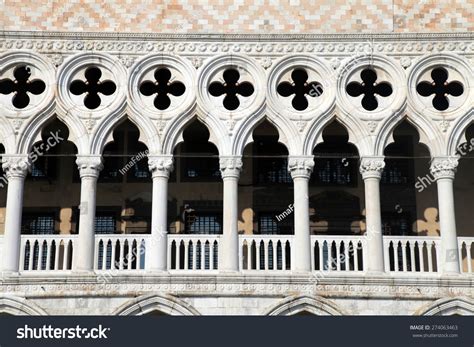 Venetian Gothic Architecture On Doges Palace Stock Photo 274063463 | Shutterstock