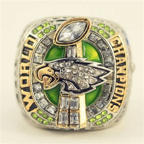 Ring PHILADELPHIA EAGLES SUPER BOWL LII - Version FOLES Championship ...