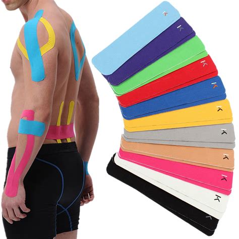 9 Colors 2x Sport Muscle Pain Relief KT Tape Pro Synthetic Kinesiology Elastic Sports Tape ...