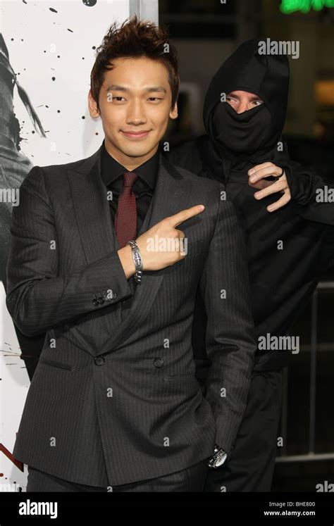 RAIN NINJA NINJA ASSASSIN LOS ANGELES PREMIERE HOLLYWOOD LOS ANGELES CA USA 19 November 2009 ...