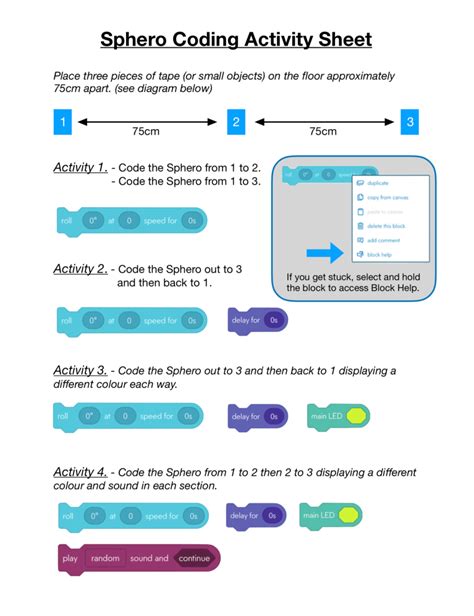 Sphero Coding Projects | Teaching with the iPad