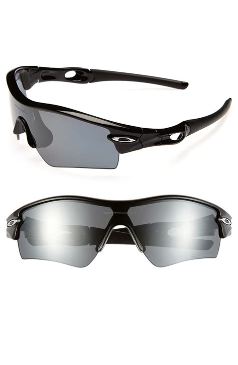 Oakley 'Radar Path' Polarized Sunglasses - Jet Black in Black for Men ...