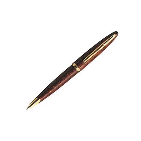 Waterman Carene, Amber Lacquer with Gold Trim Ballpoint Pen | Pen Sense