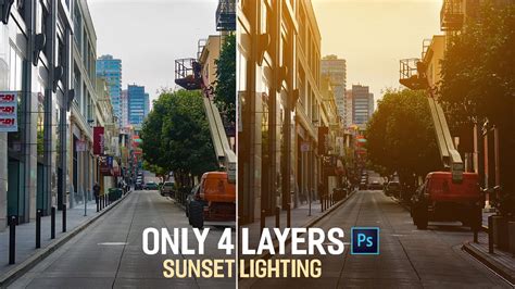 How to simulate sunset lighting in Photoshop | Ejezeta