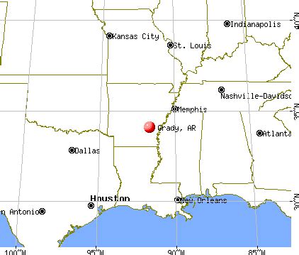 Grady, Arkansas (AR 71644) profile: population, maps, real estate, averages, homes, statistics ...