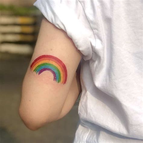 23 Rainbow Tattoo Design Examples for Pride Month and Beyond | Rainbow ...