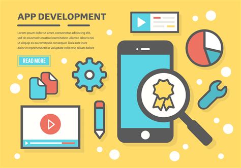 Free App Development Vector Background - Download Free Vector Art ...