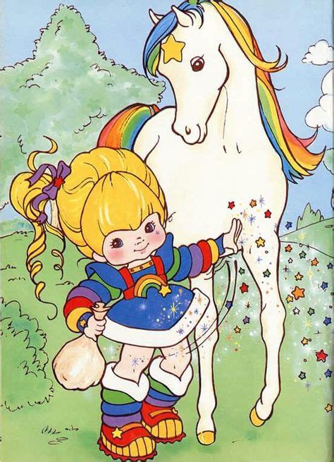 Rainbow Brite and Starlight | 80s cartoons, Rainbow kids, Rainbow brite