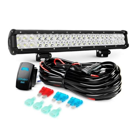 Nilight Led Light Bar Wiring Harness Kit