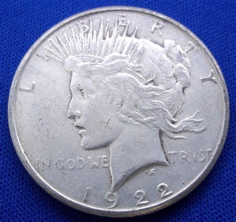 1922-S Liberty "Peace" Silver Dollar