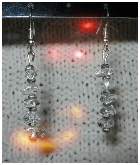 Beautiful Handmade Silver Hook Earrings with by IreneDesign2011