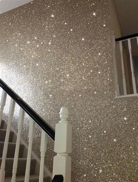 Glitter Wall Paint With Beautiful Different Colors (7) | Glitter paint for walls, Glitter accent ...
