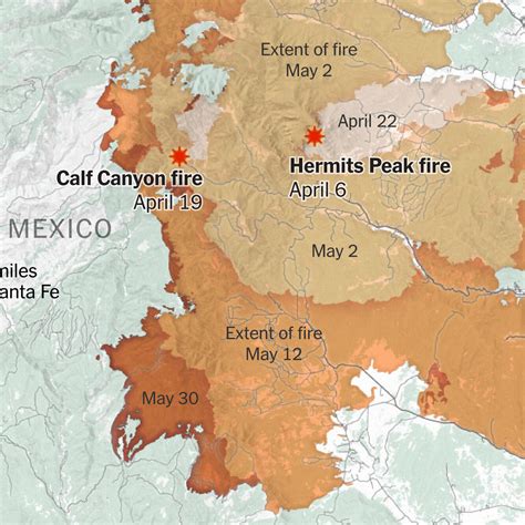 Navigating The Flames: Understanding The Current New Mexico Fire Map ...