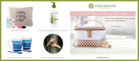 Yves Rocher Choice of Free Bonus Gift - Makeup Bonuses