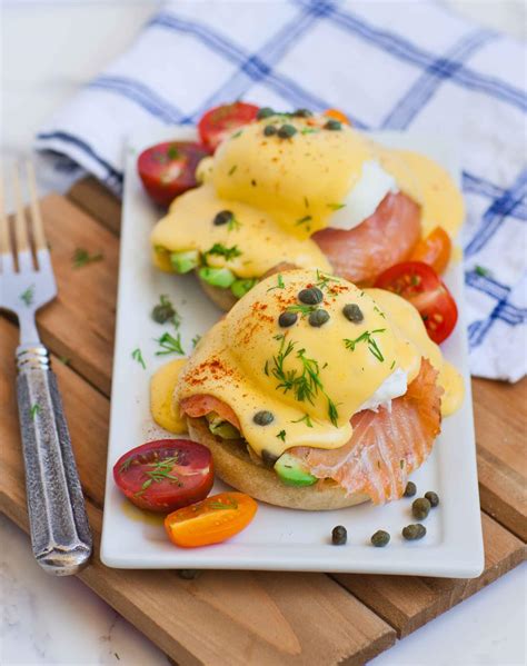 Smoked Salmon Eggs Benedict - Tatyanas Everyday Food