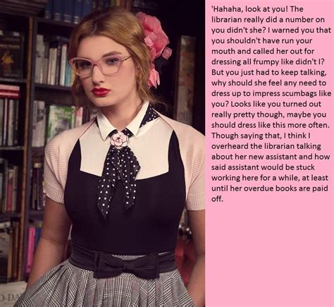 Librarian's Assistant by mrsalty236 on DeviantArt Feminization Stories, Captions Feminization ...