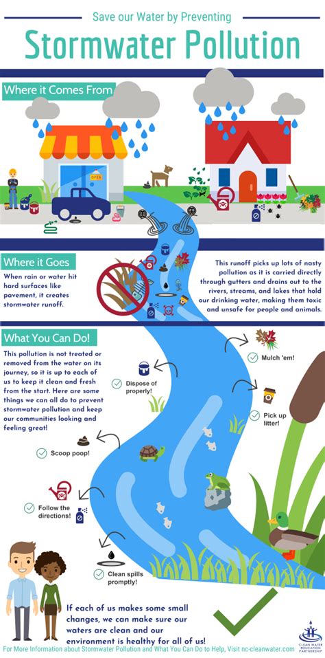 Stormwater Pollution Infographic – Clean Water Education Partnership (CWEP)