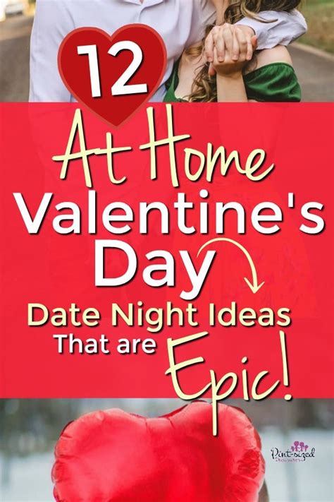 12 Epic At Home Date Night Ideas for Valentine's Day · Pint-sized Treasures