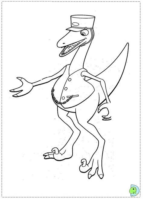 Dinosaur Train coloring page- DinoKids.org