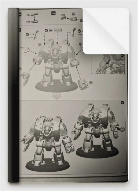 Leviathan Siege Dreadnought with Claw and Drill Weapons Instructions ...