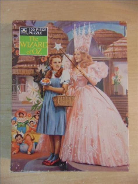 Jigsaw Puzzle The Wizard of Oz Dorothy ... | Wizard of oz, 100 piece puzzles, Glinda