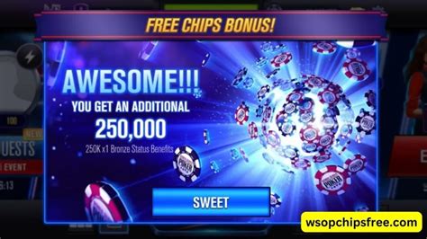 WSOP Free Chips Collect Here (Win Mega-Bonus!!!) - WSOP Chips Free