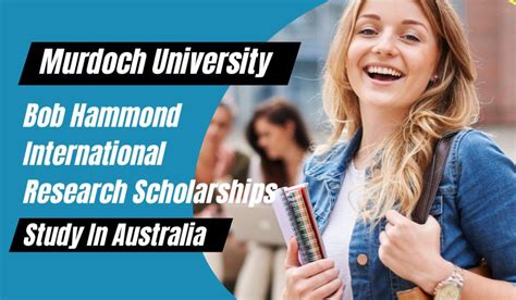 Murdoch University Bob Hammond International Research Scholarships in Australia - Scholarship ...