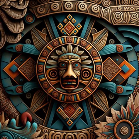 Aztec Art Patterns