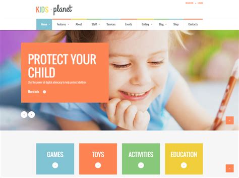 15 Fresh Free and Premium Kids-Oriented WordPress Themes | GT3 Themes