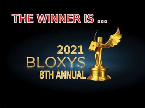 BLOXY AWARDS 2021 !! IS THIS THE WINNER ?? (Roblox Bloxy Awards 2021) : r/GoCommitDie