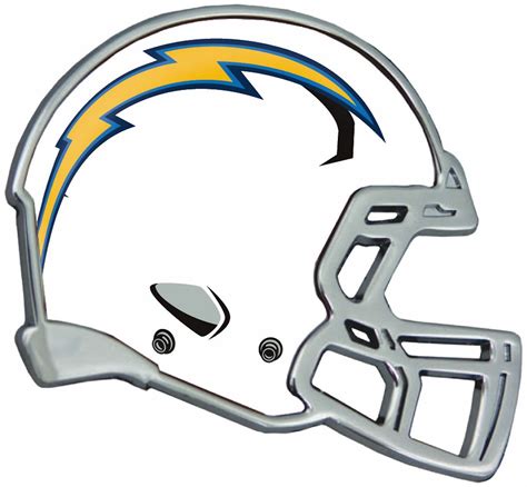 Los Angeles Chargers Auto Emblem Helmet - Sports Fan Shop