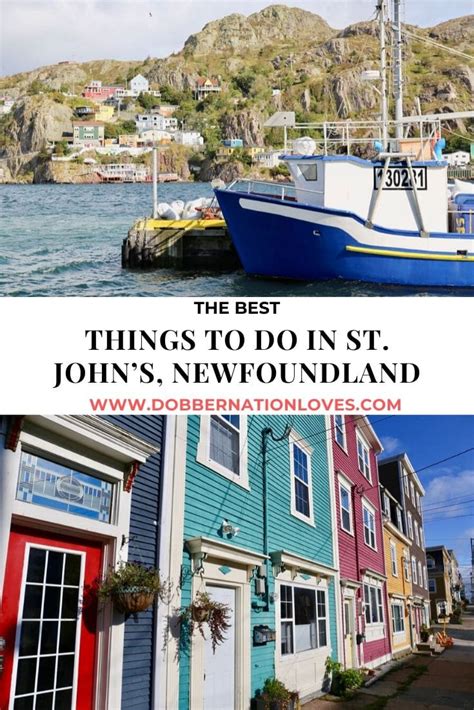 Best Things To Do in St. John's Newfoundland 2024 | dobbernationLOVES