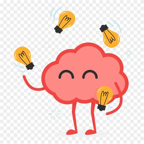 transparent background brain cartoon - Clip Art Library