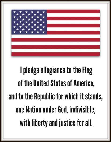 The Pledge of Allegiance to the American Flag – Site Title