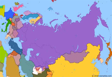 Soviet War in Afghanistan | Historical Atlas of Northern Eurasia (24 May 1985) | Omniatlas