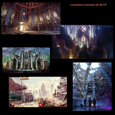 ArtStation - Locations concept art