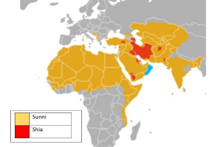 Shia And Sunni Population In World Map Map Of World - vrogue.co