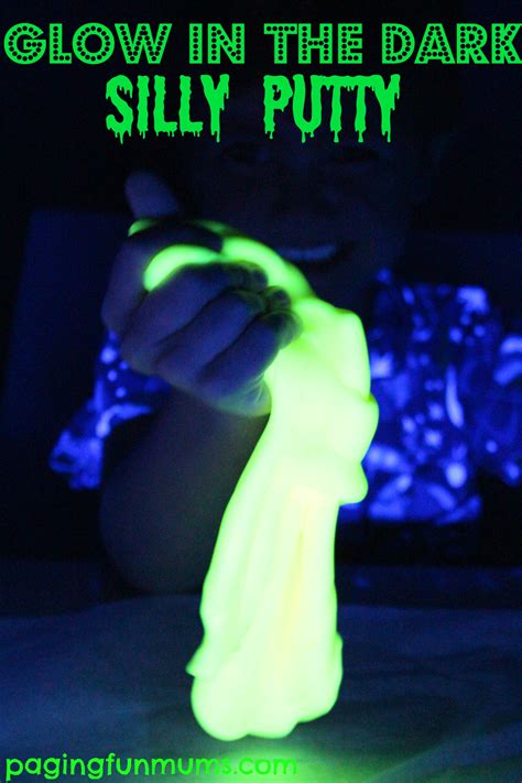 Glow in the Dark Silly Putty!