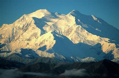 Mount Mckinley Denali At Sunrise Photograph by Stephen Gorman - Fine ...