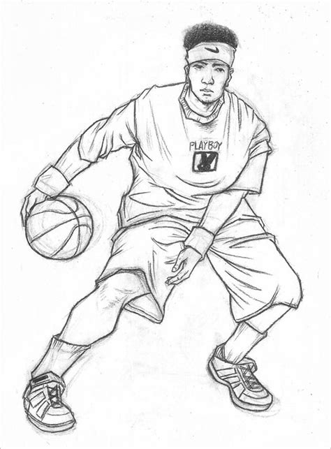 21+ Fantastic Basketball Drawings to Download!