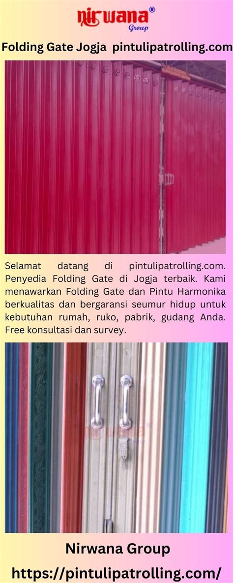 Folding Gate Jogja | pintulipatrolling.com - Nirwana Group - Medium