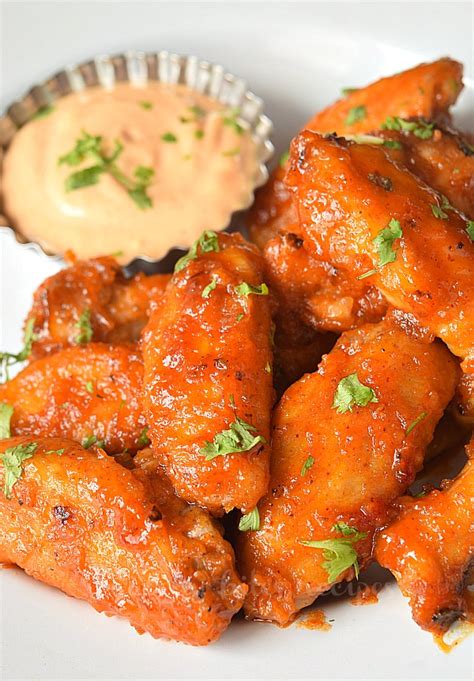 Honey Hot Wings {Sticky and Spicy} | Savory Bites Recipes - A Food Blog with Quick and Easy Recipes