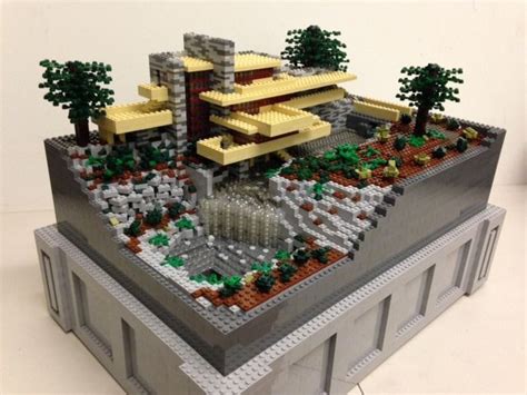 Fallingwater | Lego projects, Fallingwater, Holiday decor