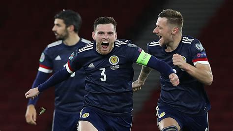 'My hamstring had seized!' - Robertson's penalty relief as Scotland end 23-year wait with Euro ...