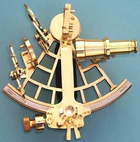 A sextant is an instrument used to measure the angle between any two ...